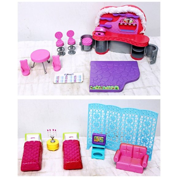 6 lb Lot of Mixed Polly Pocket Sets 23 dolls Bag 1 Box Of Outfits Shoes Oragnize - Picture 7 of 12